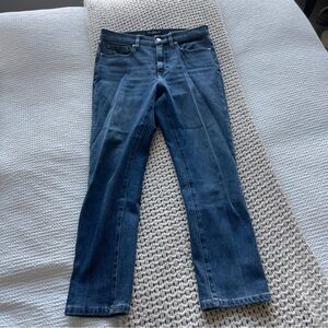 Banana Republic Women's Straight Leg high-rise slim jeans